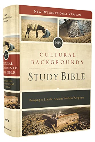 NIV, Cultural Backgrounds Study Bible: Bringing to Life the Ancient World of Scripture