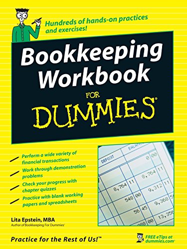 Bookkeeping Workbook for Dummies cover