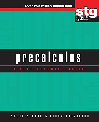 Precalculus: A Self-Teaching Guide cover