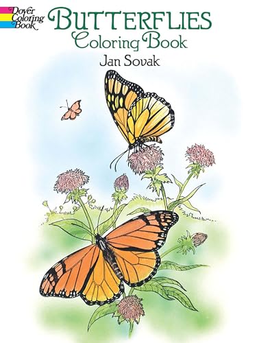 Butterflies Coloring Book (Dover Butterfly Coloring Books)