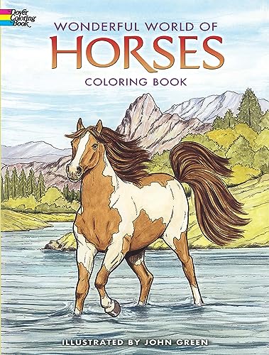 Wonderful World of Horses Coloring Book (Dover Animal Coloring Books)