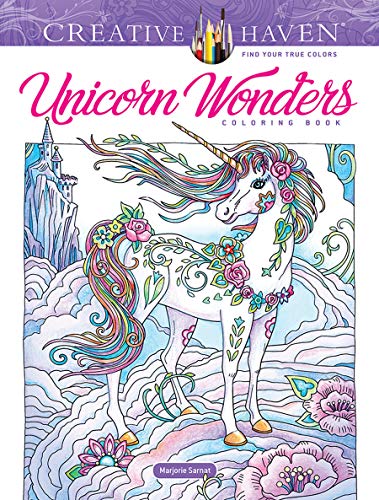 Creative Haven Unicorn Wonders Coloring Book (Adult Coloring Books: Fantasy)