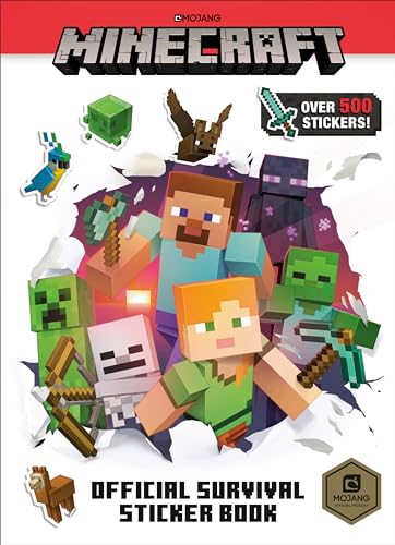 Minecraft Official Survival Sticker Book (Minecraft) cover