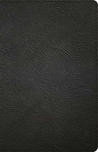 NASB Large Print Personal Size Reference Bible, Black Genuine Leather, Indexed, Red Letter, Presentation Page, Cross-References, Full-Color Maps, Easy-to-Read Bible Karmina Type