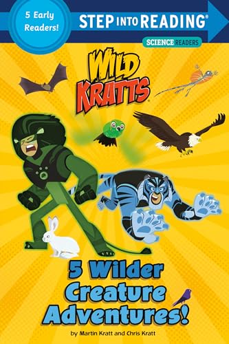 5 Wilder Creature Adventures (Wild Kratts) (Step into Reading Collection) cover