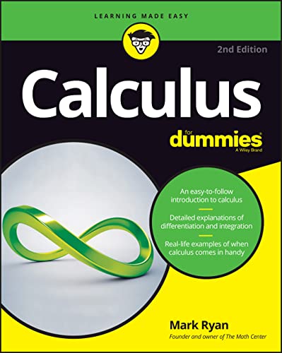 Calculus For Dummies (For Dummies (Lifestyle)) cover