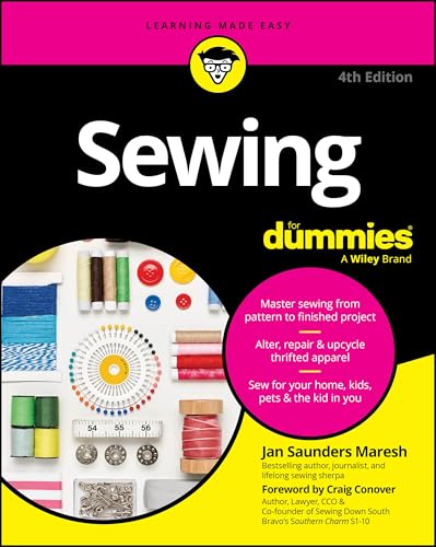 Sewing For Dummies cover