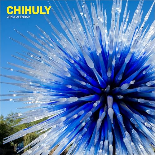 Chihuly 2026 Wall Calendar cover