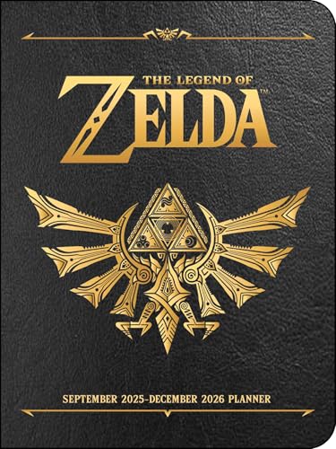 Legend of Zelda 16-Month 2025-2026 Weekly/Monthly Planner Calendar