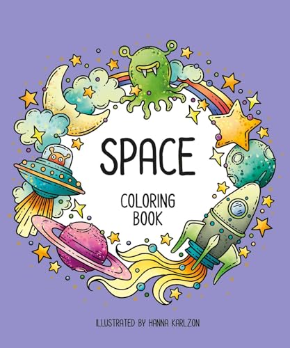 Space: Coloring Book cover