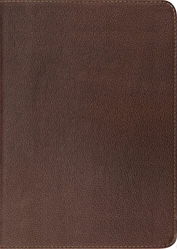 ESV Study Bible (Cowhide, Deep Brown) cover