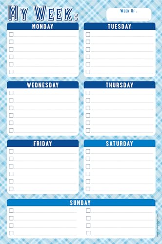 My Week Daily Planner and Note Pad cover