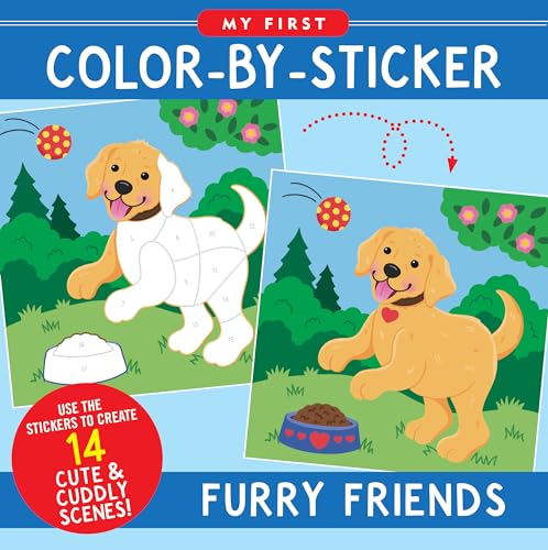 My First Color-by-Sticker - Furry Friends cover
