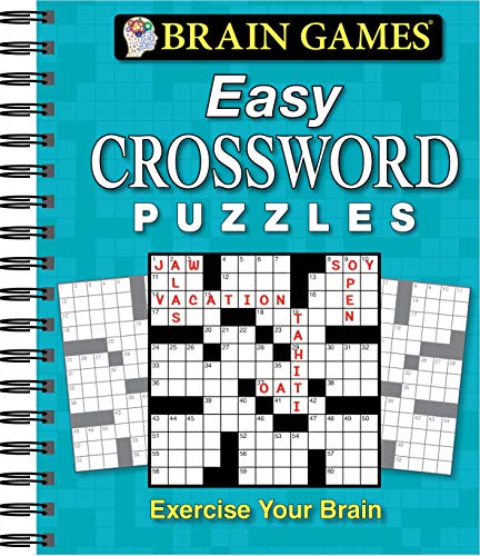 Brain Games - Easy Crossword Puzzles