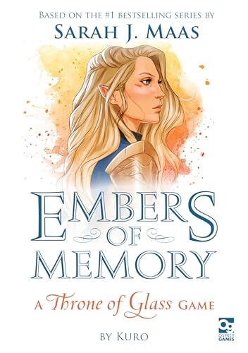 Embers of Memory: A Throne of Glass Game by Osprey Games | Cooperative 2-Player Card Game, Ages 14+ | Based on Sarah J. Maas's Throne of Glass