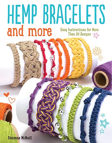 Hemp Bracelets and More: Easy Instructions for More Than 20 Designs (Design Originals) Step-by-Step Instructions for Knotting and Braiding to Create Stylish Handmade Jewelry with Natural Hemp Cord cover