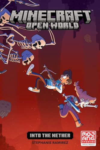 Minecraft: Open World--Into the Nether (Graphic Novel) cover