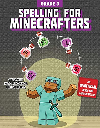 Spelling for Minecrafters: Grade 3 cover