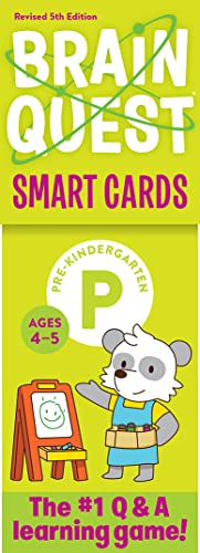 Brain Quest Pre-Kindergarten Smart Cards Revised 5th Edition (Brain Quest Smart Cards) cover