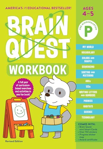 Brain Quest Workbook: Pre-K cover