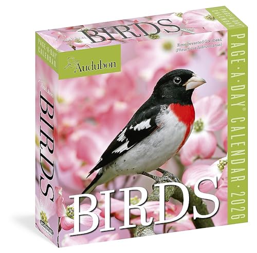Audubon Birds Page-A-Day® Calendar 2026: The World's Favorite Bird Calendar
