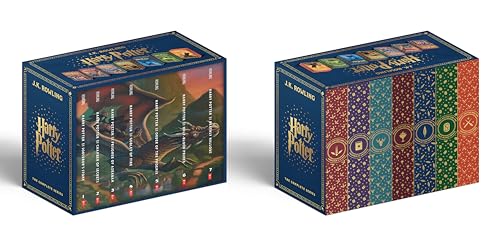 Harry Potter Paperback Box Set Books 1-7 (Deluxe Edition with Stenciled Edges)