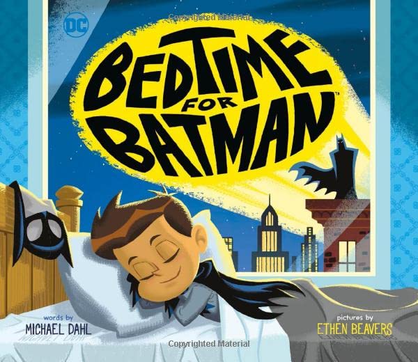 DC Superhero Bedtime cover