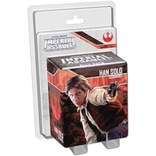 Star Wars Imperial Assault Board Game Han Solo Scoundrel ALLY PACK - Epic Sci-Fi Miniatures Strategy Game for Kids and Adults, Ages 14+, 1-5 Players, 1-2 Hour Playtime, Made by Fantasy Flight Games