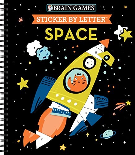 Brain Games - Sticker by Letter: Space cover