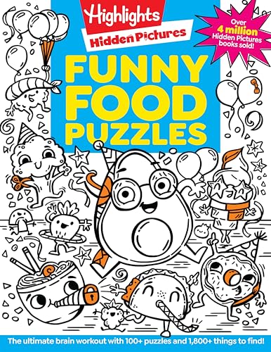 Funny Food Puzzles (Highlights Hidden Pictures) cover