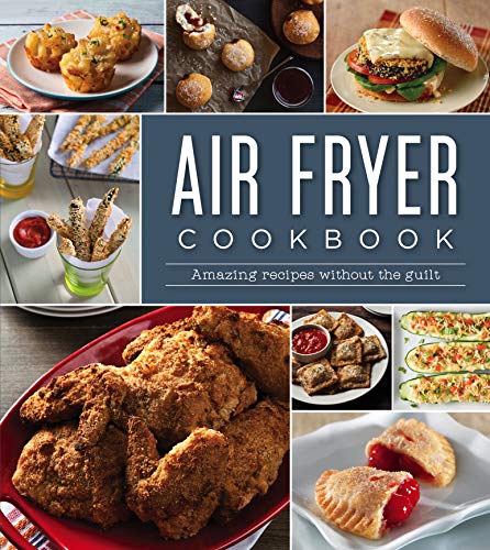 Air Fryer Cookbook - 3-Ring Binder: Tabbed Sections, Full-Color Photos, Splash Guards | 200+ Recipes | Add Your Own Recipes | Time & Temp Guide Included | Great Gift for Home Cooks cover