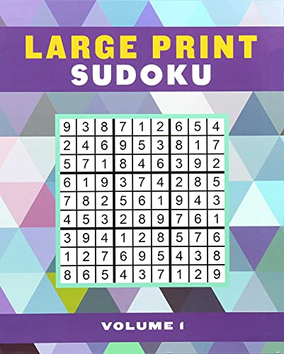 Large Print Sudoku Volume 1 (Large Print Puzzle Books)