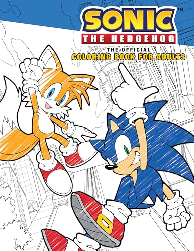 Sonic the Hedgehog: The Official Adult Coloring Book