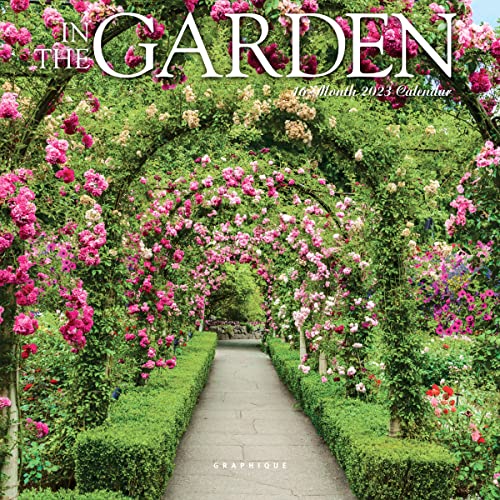 Graphique 2023 In the Garden Mini Wall Calendar | 7” x 7” | Thick Paper | Home & Office Organizer | Large Monthly Grid | 3 Languages & Marked Holidays | 4 Month Preview Page for 2024…