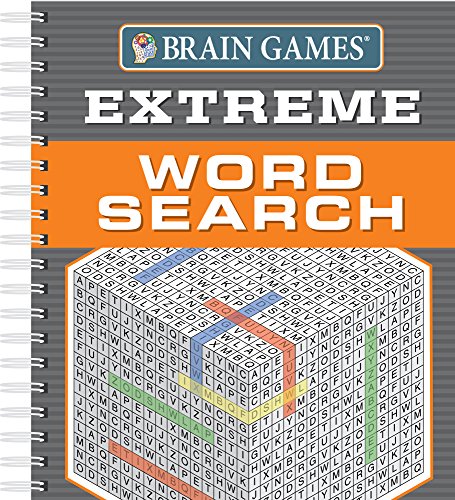 Brain Games - Extreme Word Search (256 pages)