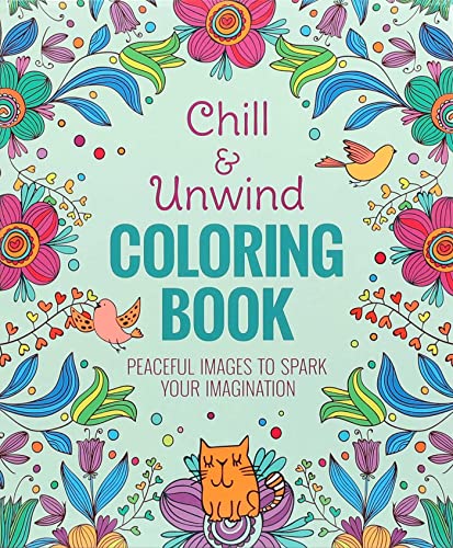 Chill & Unwind Coloring Book cover