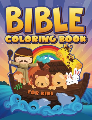 Bible Coloring Book for Kids cover