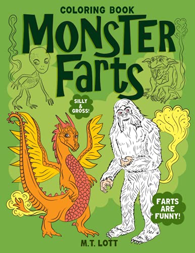 Monster Farts Coloring Book