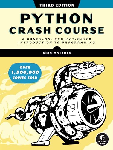 Python Crash Course: A Hands-On, Project-Based Introduction to Programming cover