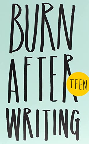 Burn After Writing Teen. New Edition