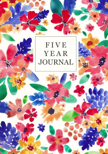 Five Year Journal: An Undated Large Size One Line a Day Memory Book - 7"x9"