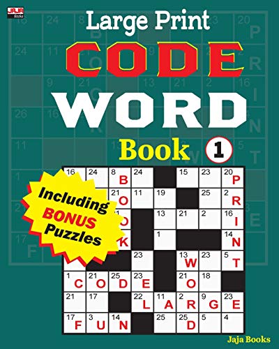 Large Print CODE WORD Book 1 (CLEVERLY CRAFTED CODEWORD SERIES)