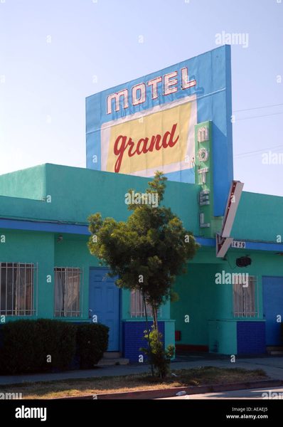 24 Hour motel Los Angeles California — Property