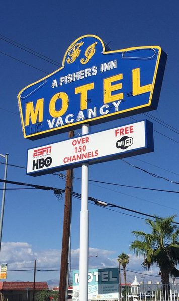 A Fisher s Inn Motel Las Vegas Nevada — Property