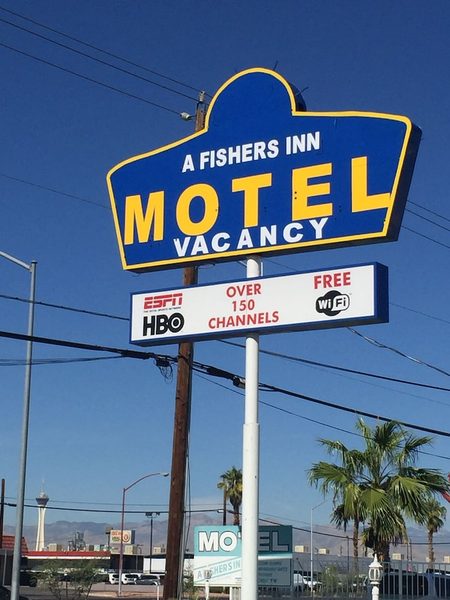 A Fisher s Inn Motel Las Vegas Nevada — Property