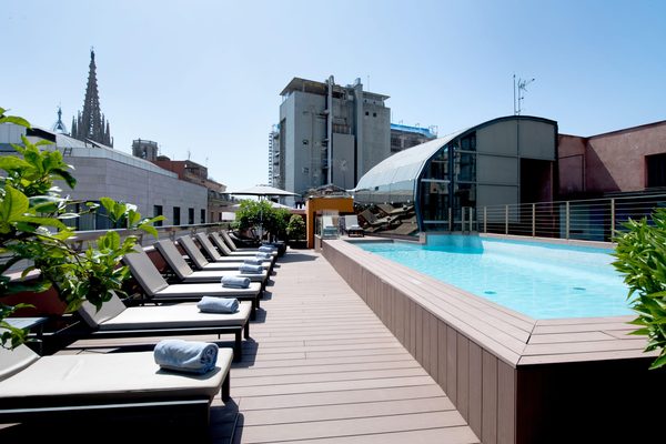 Aparthotel Allada Barcelona Catalonia — Property