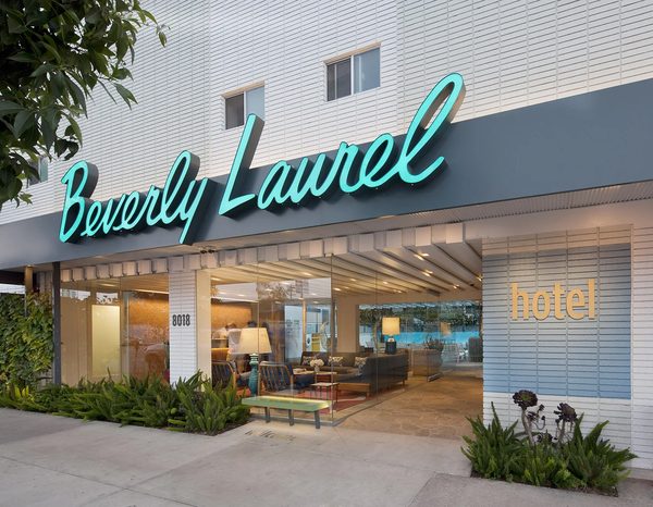 Beverly Laurel Motor Hotel Los Angeles California — Property