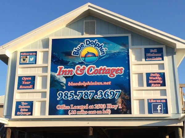 Blue Dolphin Inn and Cottages Grand Isle Louisiana — Property