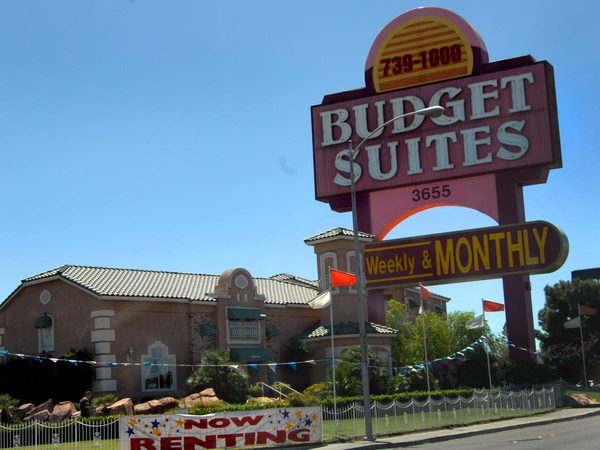Budget Suites of America Tropicana I 15 Las Vegas Nevada — Property