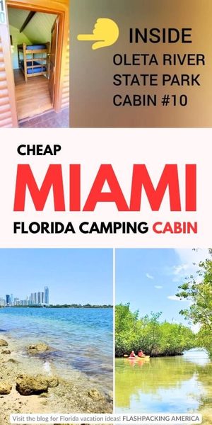 Cabins at Oleta River State Park Miami Florida — Property